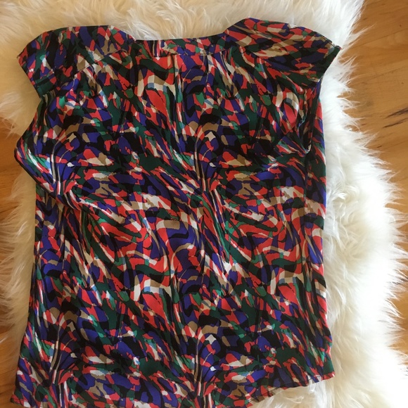 Michael Kors Colorful Sleeveless Blouse XS - Picture 3 of 4